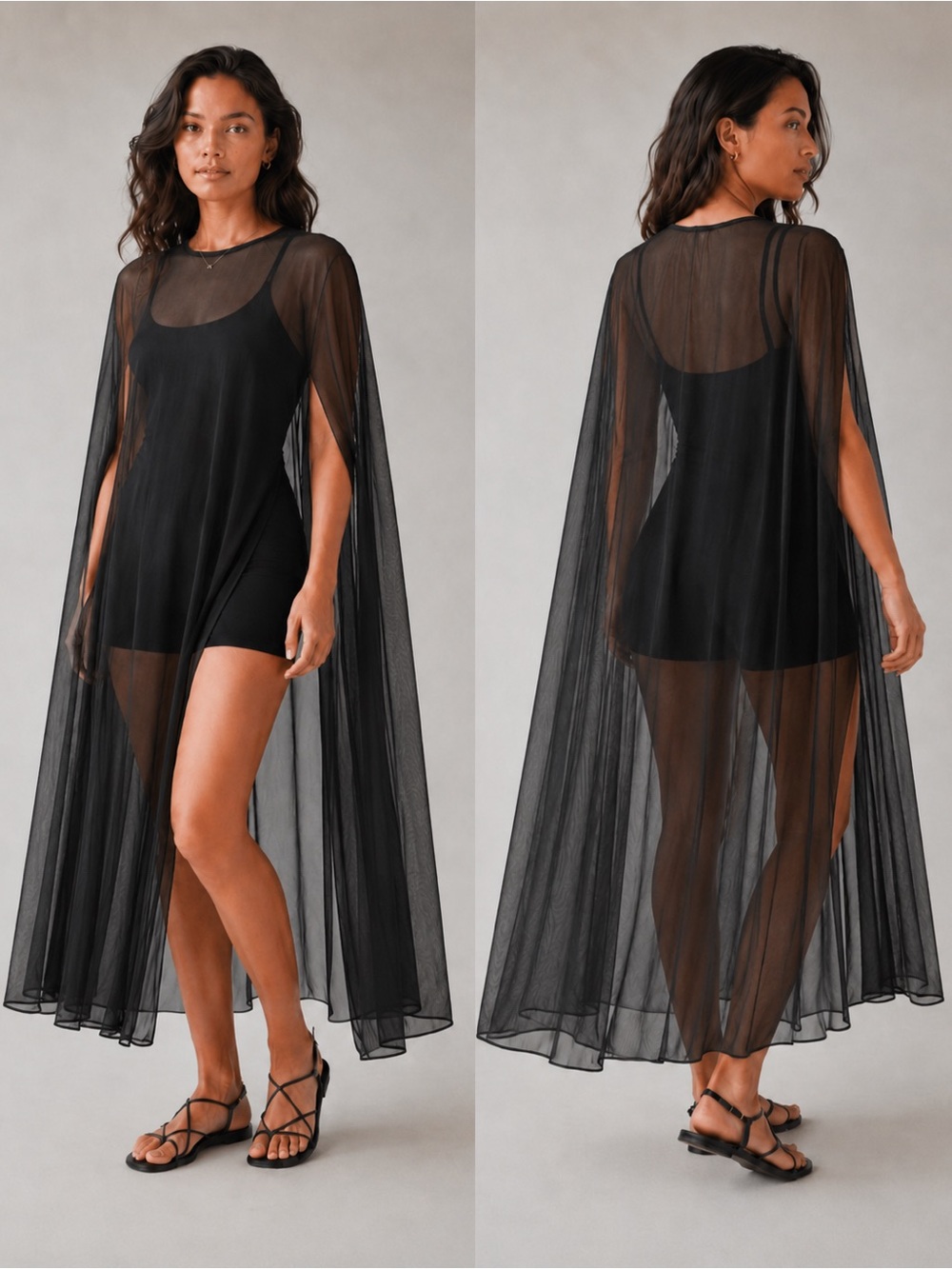 Women’s Sheer Mesh Swim/Outfit Coverup Size 0X